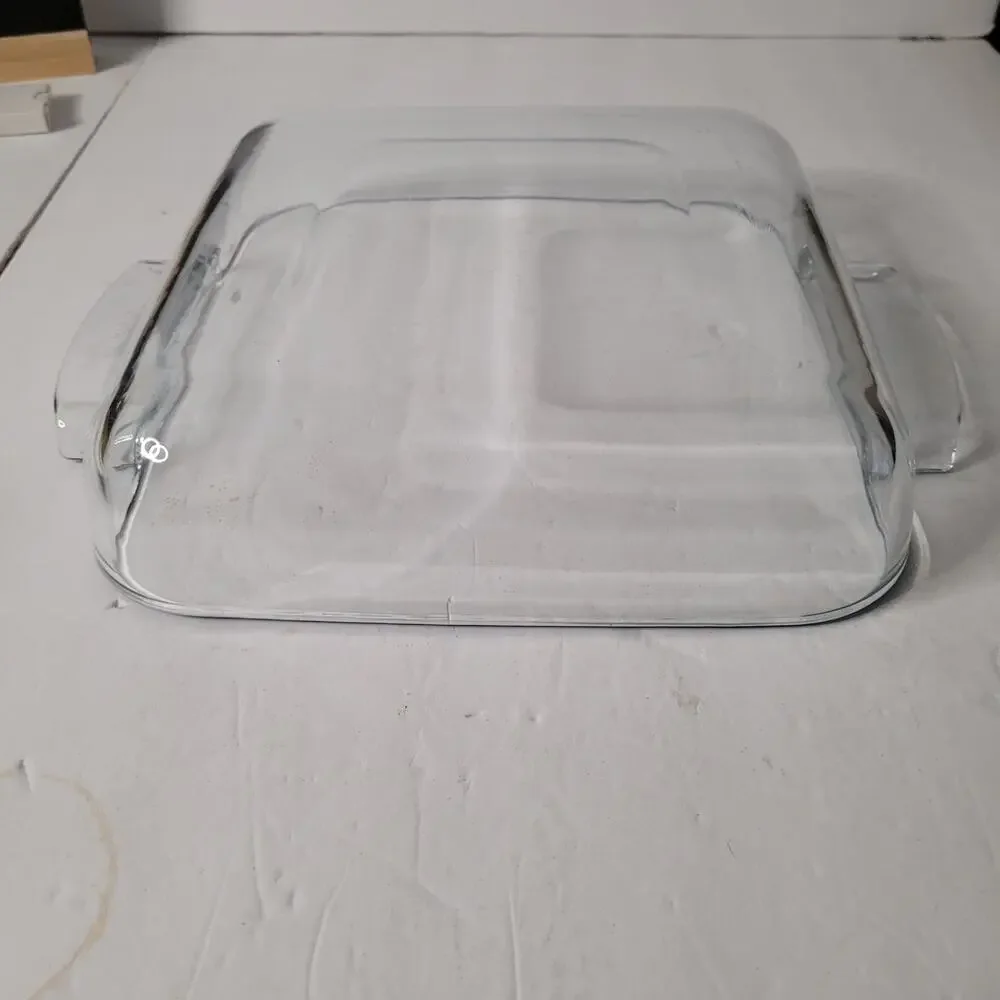 Versatile Heavy Glass Square Baking Dish 10x10 Oven Safe